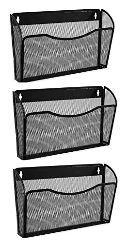 EASEPRES 3 Single Pocket Mesh Hanging File Organizer, Vertical - Product Imagery