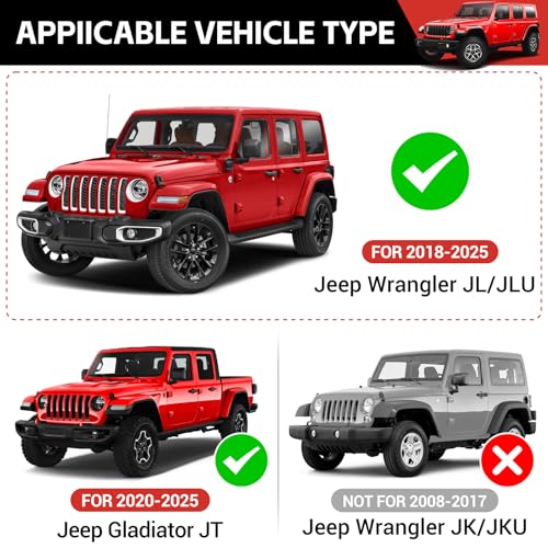 Center Console Gear Shift Organizer Fit for 2018-2025 Jeep - Product Imagery