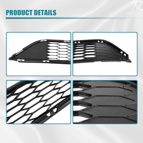 GXARTS Black Lower Front Bumper Grille FT4Z-17K945-AA ompatible - Product Imagery