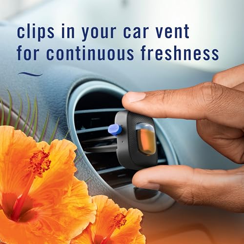 Febreze Car Air Freshener, Odor-Fighting Automotive Vent Clip, - Product Imagery