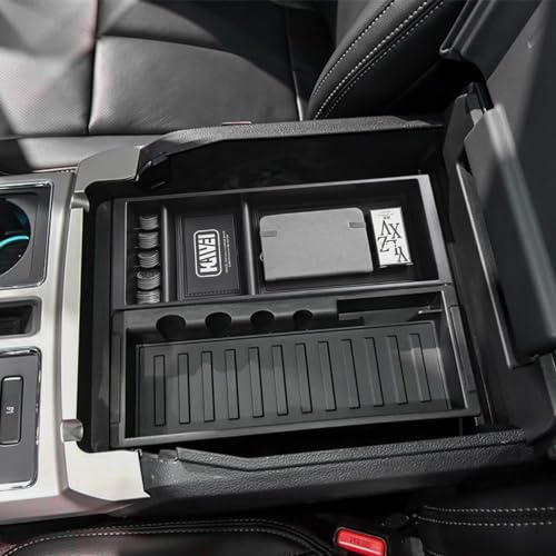 Center Console Organizer for Ford F150 2015-2020, 2017-2022 F250 - Product Imagery