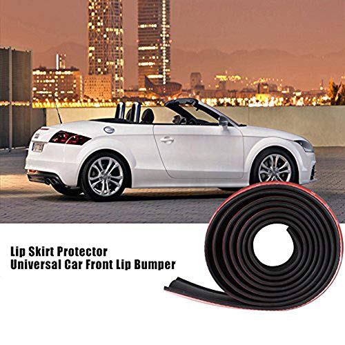 Universal 2.5M Car Front Bumper Lip Splitter Spoiler Rubber - Product Imagery