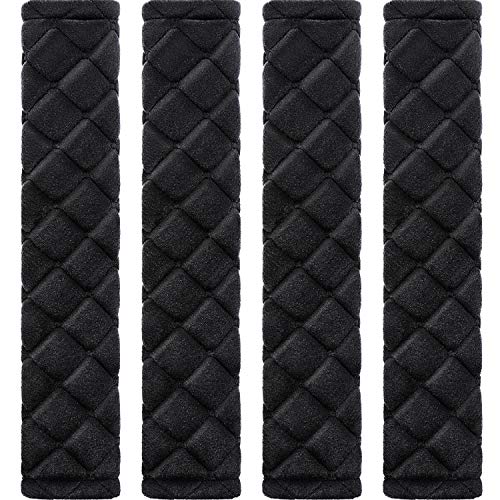 Tatuo 4 Pack Seat Belt Cover Extra Long Soft Pad for Car,10.6 - Product Imagery