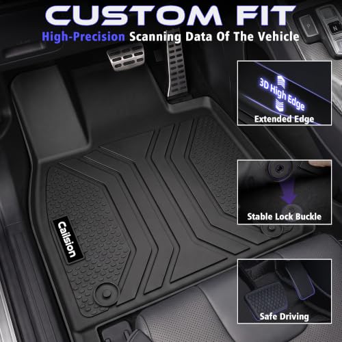 Floor Mats Full Set for Hyundai Palisade 2020-2025 7/8 Seats - Product Imagery