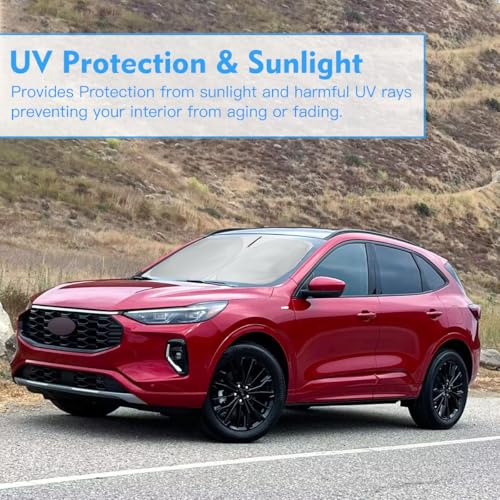 Windshield Sun Shade for Ford Escape S SE Sport Hybrid Titanium - Product Imagery