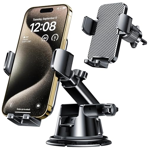 Qifutan Dash Mounted Holders Phone Holders for Your Car Phone - Product Imagery