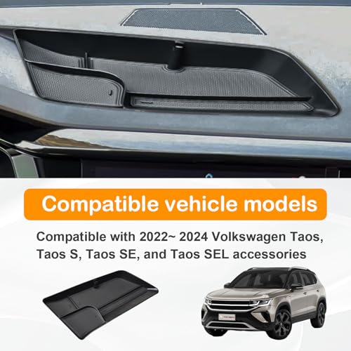 Interior Dashboard Storage for Volkswagen Taos 2022 - 2024 - Product Imagery