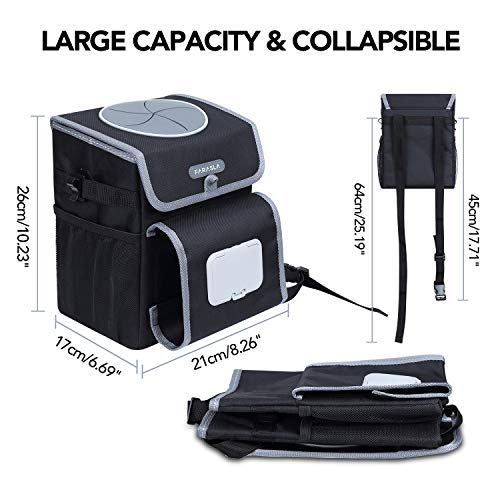 Farasla All-in-One Car Trash Can, Garbage Bag for Car - Product Imagery