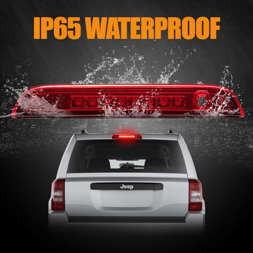 Third 3rd Brake Light LED for 2007-2017 Jeep Patriot, High Mount - Product Imagery