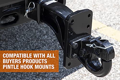 Buyers Products 10040 15 Ton Forged Pintle Hook with Mounting Kit - Product Imagery