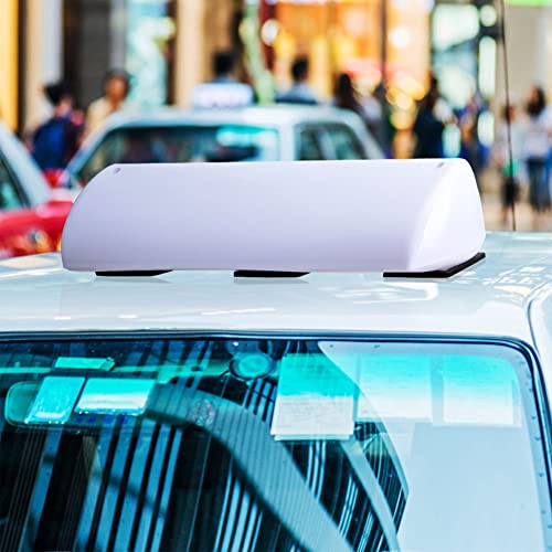 5W 12V Blank Taxi Cab LED Car Sign Roof Top Topper Car Bright - Product Imagery