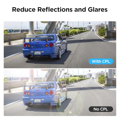 VIOFO CPL Filter Anti-Glare Circular Polarizing Lens for A229 - Product Imagery