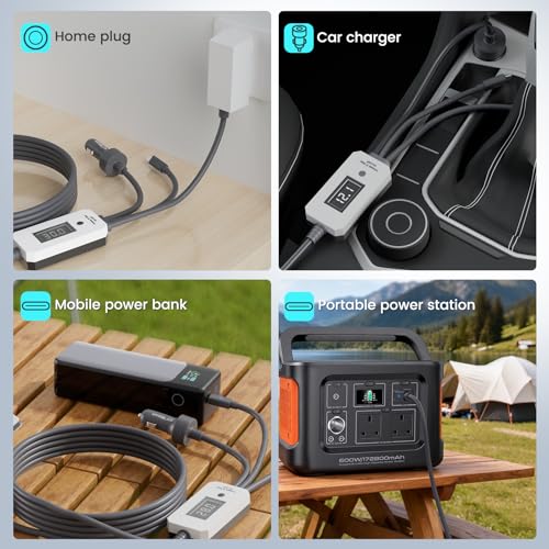 Starlink Mini 3 in 1 Cable 10FT/3M with Digital Voltage Display - Product Imagery