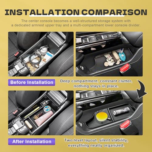 Center Console Organizer Tray for 2023-2026 Honda HRV - Product Imagery