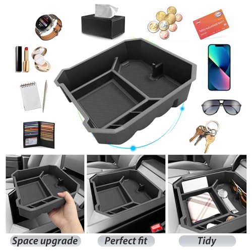 SKTU 2024 2025 2026 Tesla Cybertruck Center Console Organizer - Product Imagery