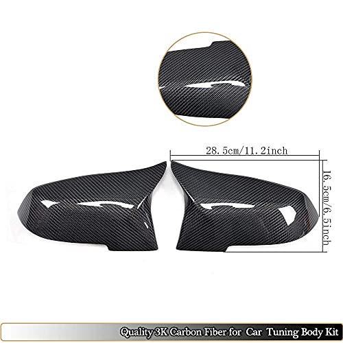 Real Carbon Mirror Caps for BMW F30 F31 F32 F33 F34 F36 F20 F22 - Product Imagery