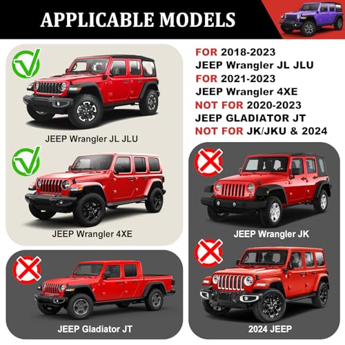 Center Console Organizer for 2018-2023 Jeep Wrangler JL 4XE - Product Imagery
