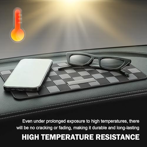 Car Dashboard Non Slip Mat, Multifunctional Car Anti-slip Mat, - Product Imagery
