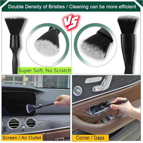 Fitosy Car Interior Duster Detail Brush Cleaning Gel Kit, Dust - Product Imagery