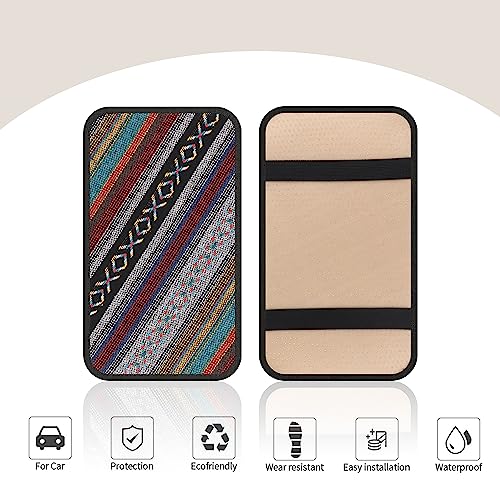 Car Center Console Cover,Boho Car Accessories Car Armrest Box - Product Imagery