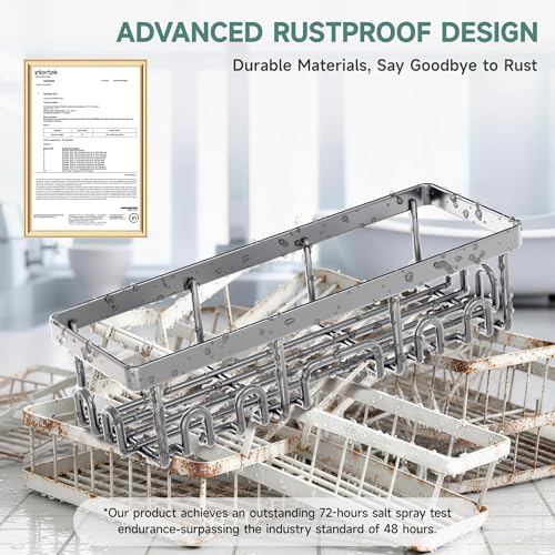 Veken Shower Caddy 6-Pack, No Drilling & Rustproof, Waterproof - Product Imagery
