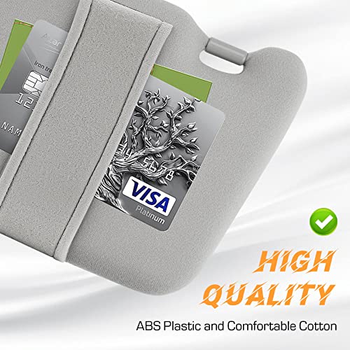 Gray Driver Left Side Sun Visor Replacement Compatible with 2007 - Product Imagery