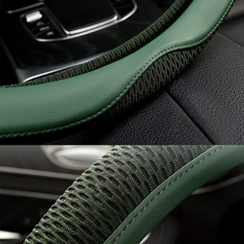 LKWLIKEI Car Steering Wheel Cover, Universal 15 inch, the Latest - Product Imagery