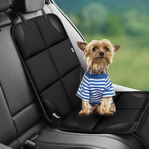 Meolsaek Car Seat Protector for Child Car Seat，Non-Slip Backing - Product Imagery