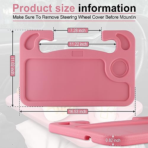 JUSTTOP Car Steering Wheel Desk, Travel Car Accessories, Car - Product Imagery