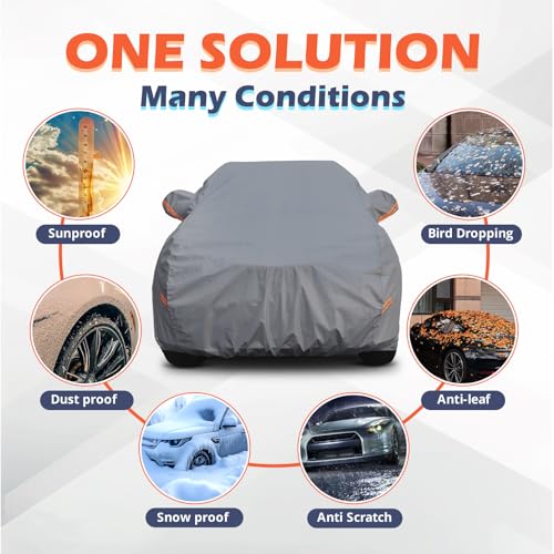 Coverlex All-Weather Car Cover Custom Fit for Hyundai Tucson - Product Imagery