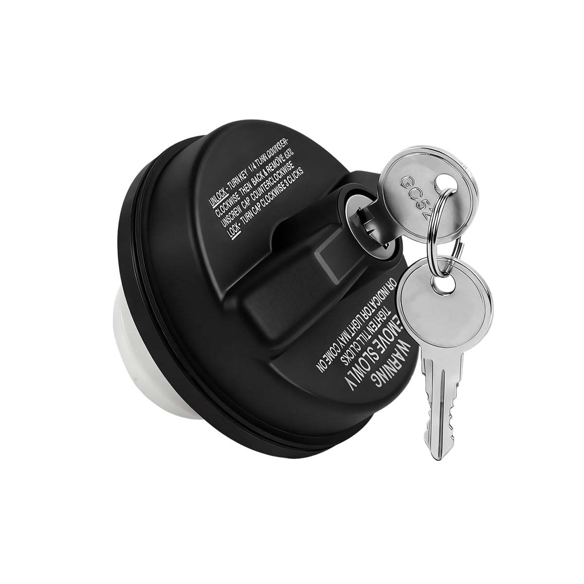 Car Locking Gas Cap, Heavy Duty Vehicle Lock Fuel Cap Cover - Product Imagery