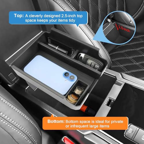 2025 2026 Outlander Center Console Organizer for Mitsubishi - Product Imagery