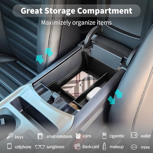 CDEFG for 2020 2023 2024 Ford Edge Center Console Organizer Tray - Product Imagery