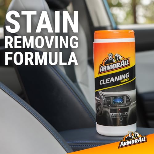 Armor All Car Cleaning Wipes, 90 Count Canister, Car Wipes - Product Imagery