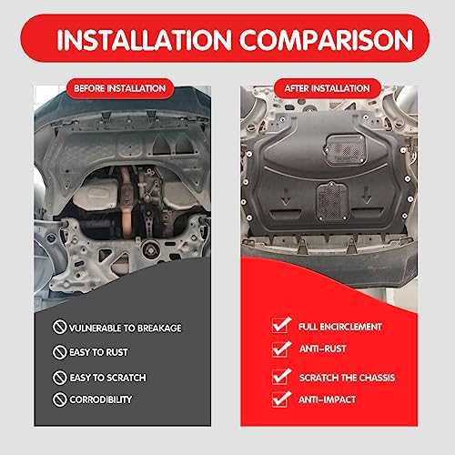 Engine Guards for VW Passat 2012 2013 2014 2015 2016 2017 2018 - Product Imagery