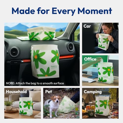 Disposable Car Garbage Bin Bags, Vomit Trash Bags made with - Product Imagery