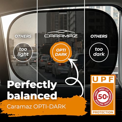 CARAMAZ Car Window Shade for Baby with Certified UV-Protection 2 - Product Imagery