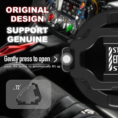 𝙊𝙧𝙞𝙜𝙞𝙣𝙖𝙡 | Tybasthe Push Start Button Cover, Car Engine - Product Imagery