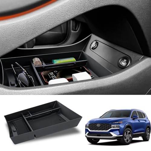 Lower Console Tray for 2021-2023 Hyundai Santa Fe Accessories - Product Imagery