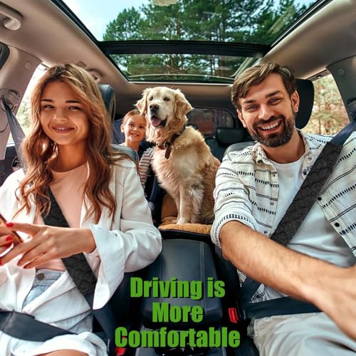 5 Pack Soft Car Seat Belt Cover Protector Comfort Auto Seatbelt - Product Imagery