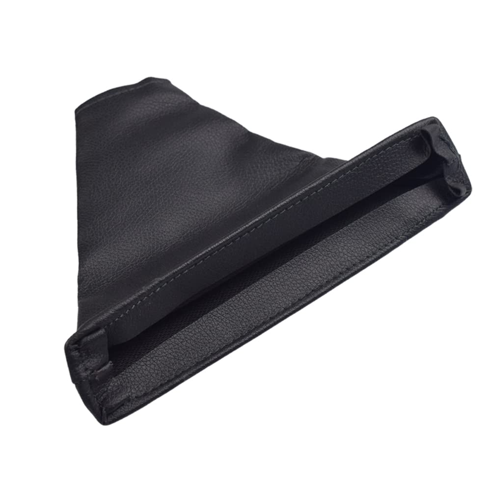 Black PU Leather Shift Lever Shift Strap Trunk Cover, Car - Product Imagery