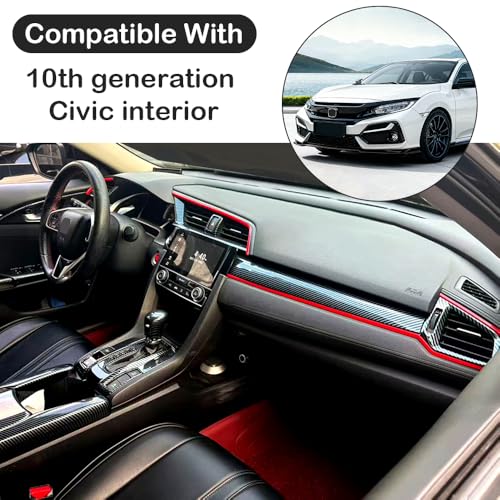for Honda 10th Gen Civic 2016-2021 Center Dashboard Air Vent - Product Imagery
