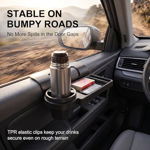 Car Window Storage Organizer, Multifunctional Cup Holder & Phone - Product Imagery