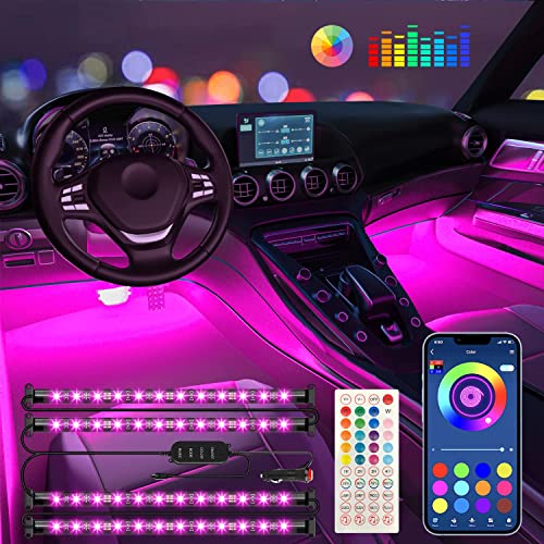 Interior Car Lights Keepsmile Car Accessories APP Control with - Product Imagery