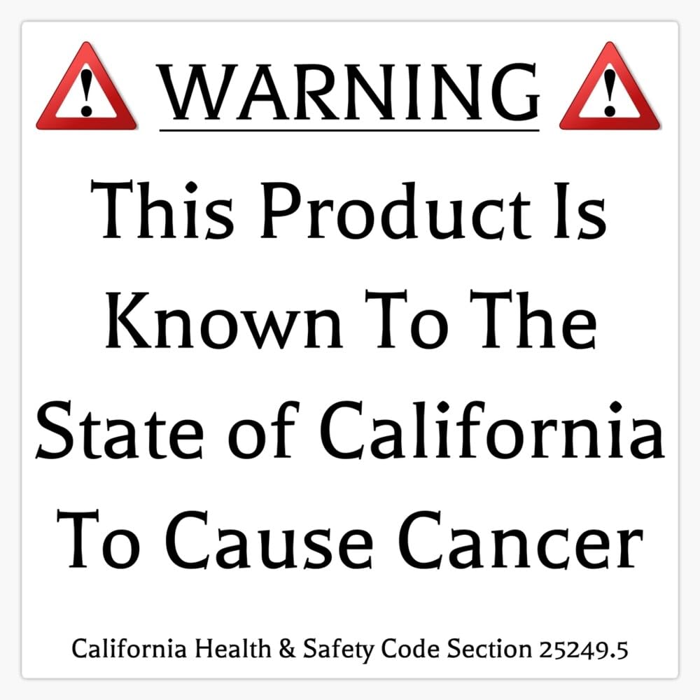 MAGNET This Product is Known to the State of California to Cause - Product Imagery