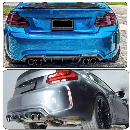 Carbon Fiber Rear Diffuser for BMW M2 F87 Coupe 2016-2020 Rear - Product Imagery