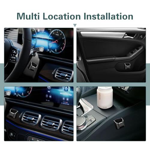 2 PCS Car Key Fob Holder, Car Garage Key Card Holder for - Product Imagery