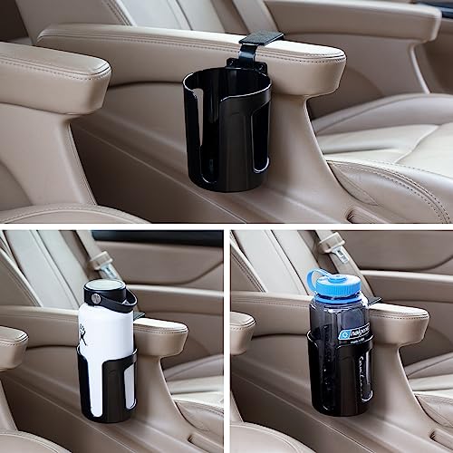 LITTLEMOLE Large Car Door Cup Holder, Side Window Seat Armrest - Product Imagery