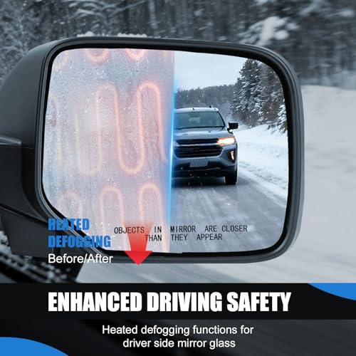 Passenger Side Mirror Glass Replacement for 2009-2015 Honda - Product Imagery