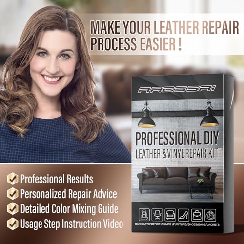 ARCSSAI ARCSSAL Leather Repair Kit for Furniture, Couch & Car - Product Imagery